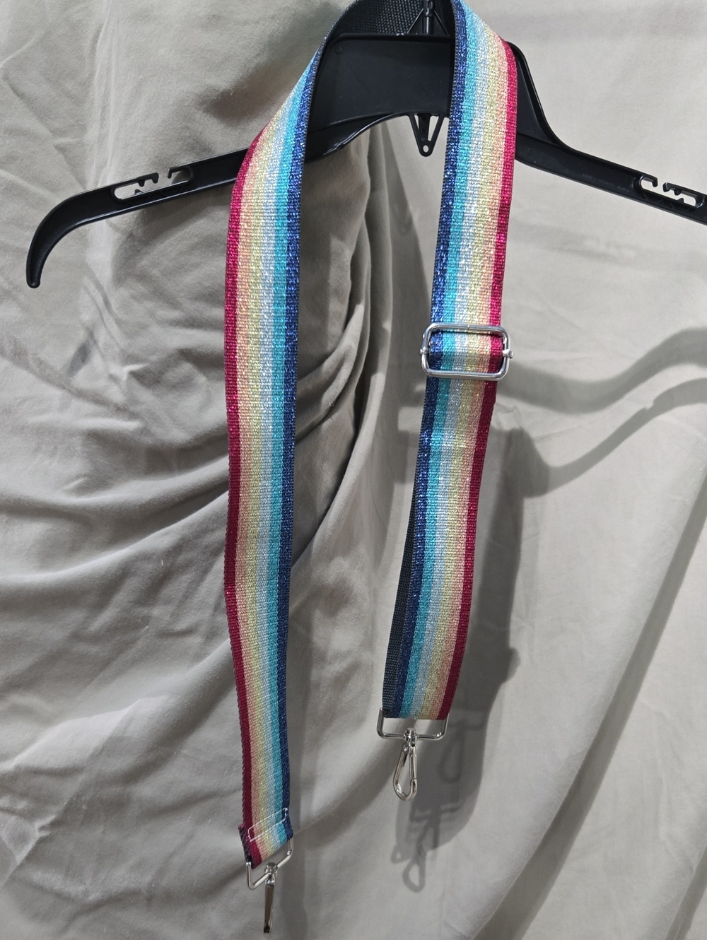 Rainbow Stripe Adjustable Shoulder Strap - Multicolor